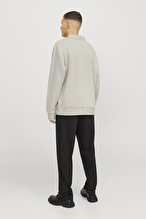 Jack&Jones Erkek Sweatshirt 12278586 MOONBEAM