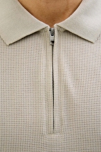 Jack&Jones Erkek Polo Yaka Tişört 12279177 MOONBEAM