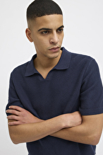 Jack&Jones Erkek Polo Yaka Tişört 12273012 NIGHT SKY