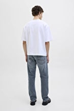 Jack&Jones Chris Erkek Kot Pantolon 12278152 BLUE DENIM
