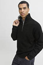 Jack&Jones Erkek Triko 12278937 BLACK