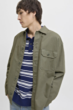 Jack&Jones Erkek Gömlek 12279575 DUSTY OLIVE