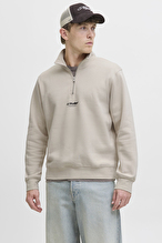 Jack&Jones Erkek Sweatshirt 12278793 MOONBEAM