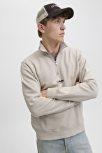 Jack&Jones Erkek Sweatshirt 12278793 MOONBEAM