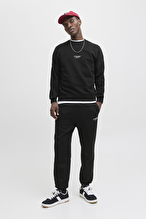 Jack&Jones Erkek Sweatshirt 12278791 BLACK