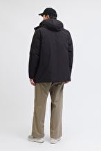 Jack&Jones Erkek Parka 12278782 BLACK