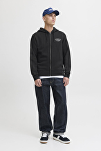 Jack&Jones Erkek Sweatshirt 12278607 BLACK