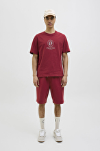 Jack&Jones Erkek Tişört 12286609 TIBETAN RED