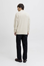 Jack&Jones Erkek Kazak 12259664 CLOUD DANCER