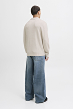 Jack&Jones Erkek Triko 12281743 CLOUD DANCER