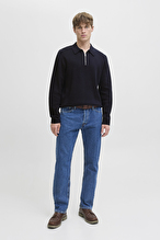 Jack&Jones Erkek Triko 12281743 NIGHT SKY