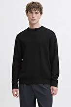 Jack&Jones Erkek Kazak 12259666 BLACK