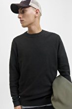 Jack&Jones Erkek Triko 12283452 BLACK