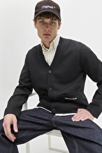 Jack&Jones Erkek Hırka 12282732 BLACK