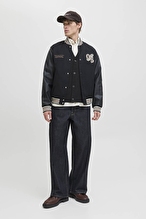 Jack&Jones Erkek Hırka 12282732 BLACK