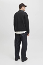 Jack&Jones Erkek Hırka 12282732 BLACK