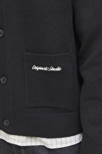Jack&Jones Erkek Hırka 12282732 BLACK