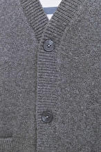 Jack&Jones Erkek Hırka 12282732 DARK GREY MELANGE