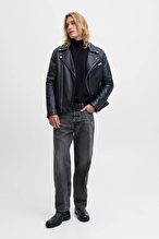 Jack&Jones Eddie Erkek Kot Pantolon 12282474 BLACK DENIM