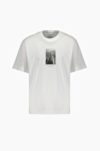 Jack&Jones Erkek Tişört 12289870 BRIGHT WHITE