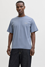 Jack&Jones Erkek Tişört 12287990 BLUE MIRAGE