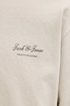 Jack&Jones Erkek Sweatshirt 12287995 MOONBEAM