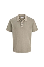 Jack&Jones Erkek Polo Yaka Tişört 12288257 SILVER SAGE