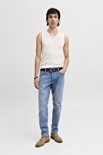 Jack&Jones Mike Erkek Kot Pantolon 12289824 BLUE DENIM