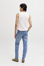 Jack&Jones Mike Erkek Kot Pantolon 12289824 BLUE DENIM