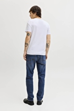 Jack&Jones Mike Erkek Kot Pantolon 12289829 BLUE DENIM