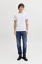 Jack&Jones Mike Erkek Kot Pantolon 12289829 BLUE DENIM