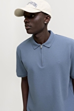 Jack&Jones Erkek Polo Yaka Tişört 12279177 BLUE MIRAGE