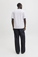 Jack&Jones Erkek Tişört 12113648 WHITE