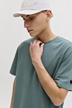 Jack&Jones Erkek Tişört 12289962 NORTH ATLANTIC