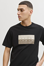 Jack&Jones Erkek Tişört 12289863 BLACK
