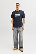 Jack&Jones Erkek Tişört 12289863 OUTER SPACE