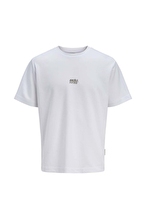 Jack&Jones Erkek Tişört 12292906 BRIGHT WHITE