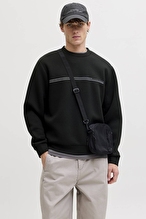 Jack&Jones Erkek Sweatshirt 12289830 BLACK