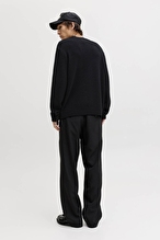 Jack&Jones Erkek Kazak 12293244 BLACK