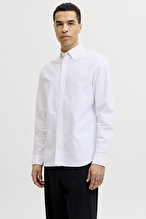 Jack&Jones Erkek Gömlek 12293325 WHITE