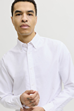 Jack&Jones Erkek Gömlek 12293325 WHITE