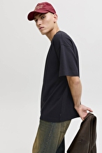 Jack&Jones Erkek Tişört 12298906 Black