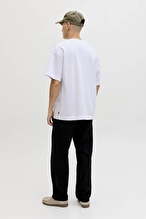 Jack&Jones Erkek Tişört 12298906 White