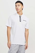 Jack&Jones Erkek Polo Yaka Tişört 12273127 BRIGHT WHITE2