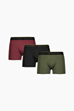 Jack&Jones Erkek 3'lü Boxer 12300849.BRD