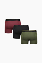 Jack&Jones Erkek 3'lü Boxer 12300849.BRD