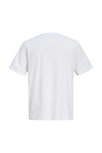 Jack&Jones Erkek Tişört 12298583 BRIGHT WHITE