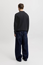 Jack&Jones Erkek Kazak 12298384 BLACK