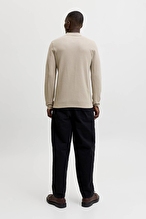 Jack&Jones Erkek Kazak 12298308 FEATHER GRAY