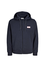 Jack&Jones Erkek Sweatshirt 12298627 NAVY BLAZER